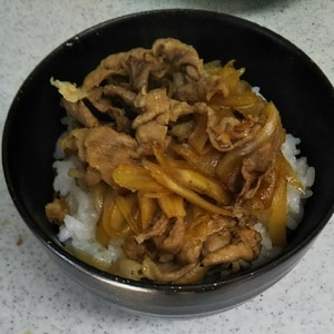 ごぼう豚丼